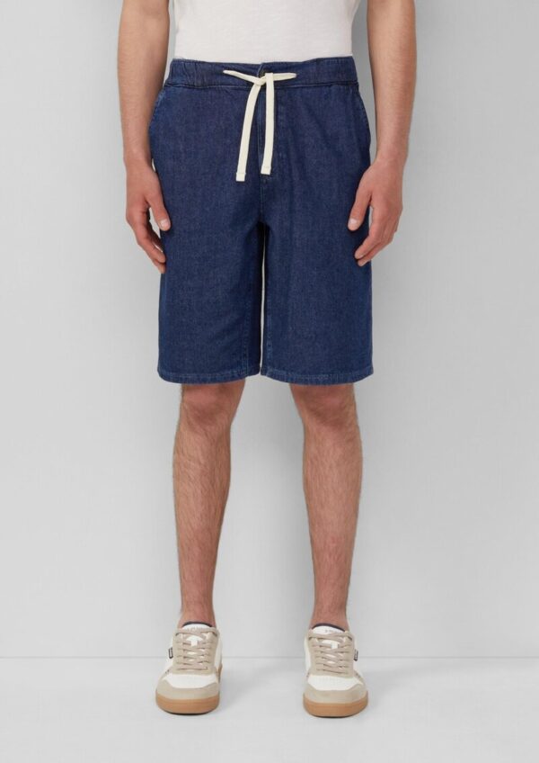 Jeans-Bermuda / Comfort Fit / Mid Rise / Tunnelzug