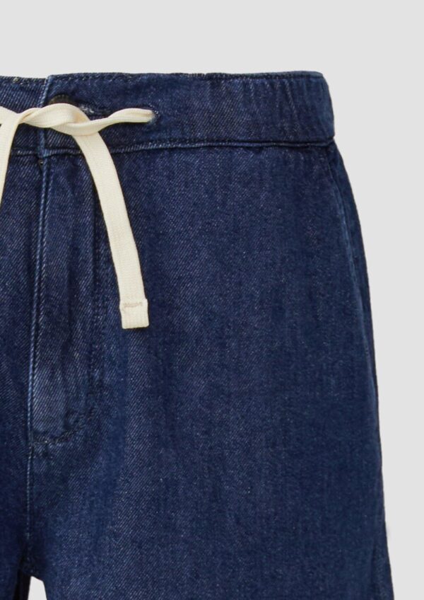 Jeans-Bermuda / Comfort Fit / Mid Rise / Tunnelzug