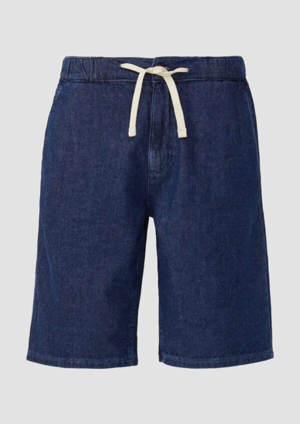 Jeans-Bermuda / Comfort Fit / Mid Rise / Tunnelzug