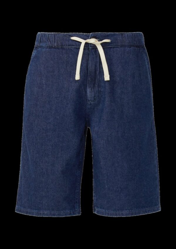 Jeans-Bermuda / Comfort Fit / Mid Rise / Tunnelzug
