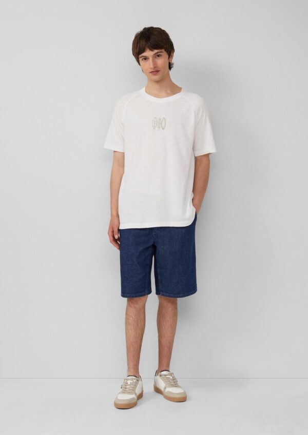 Jeans-Bermuda / Comfort Fit / Mid Rise / Tunnelzug