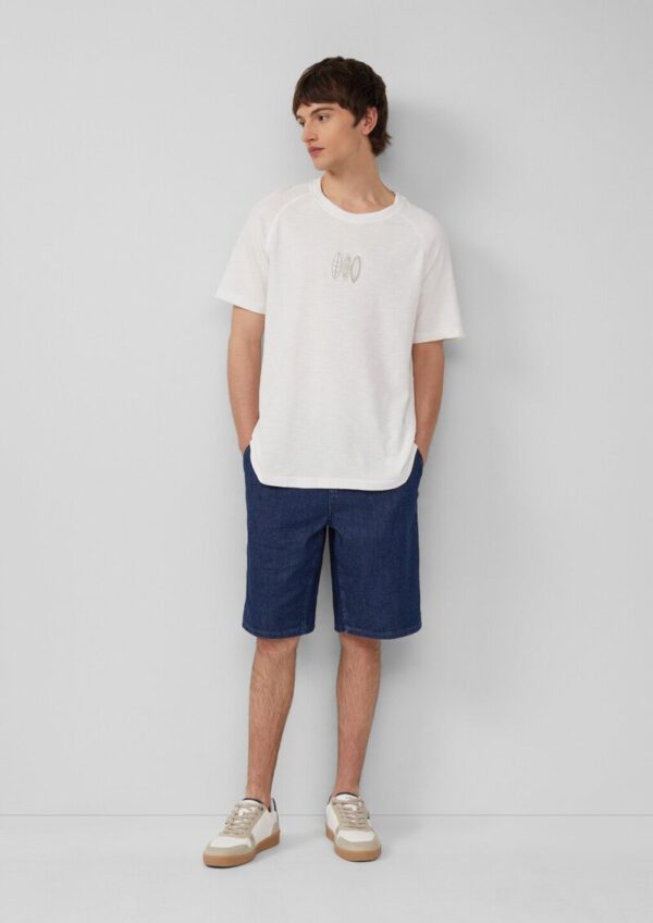 Jeans-Bermuda / Comfort Fit / Mid Rise / Tunnelzug