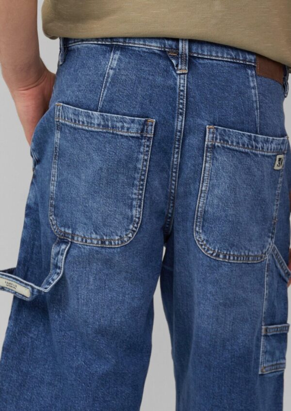 Jeans-Bermuda / Relaxed Fit / Mid Rise / Carpenter Style