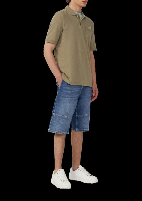 Jeans-Bermuda / Relaxed Fit / Mid Rise / Carpenter Style