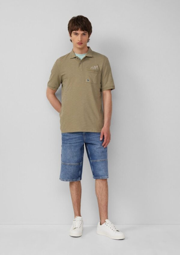 Jeans-Bermuda / Relaxed Fit / Mid Rise / Carpenter Style