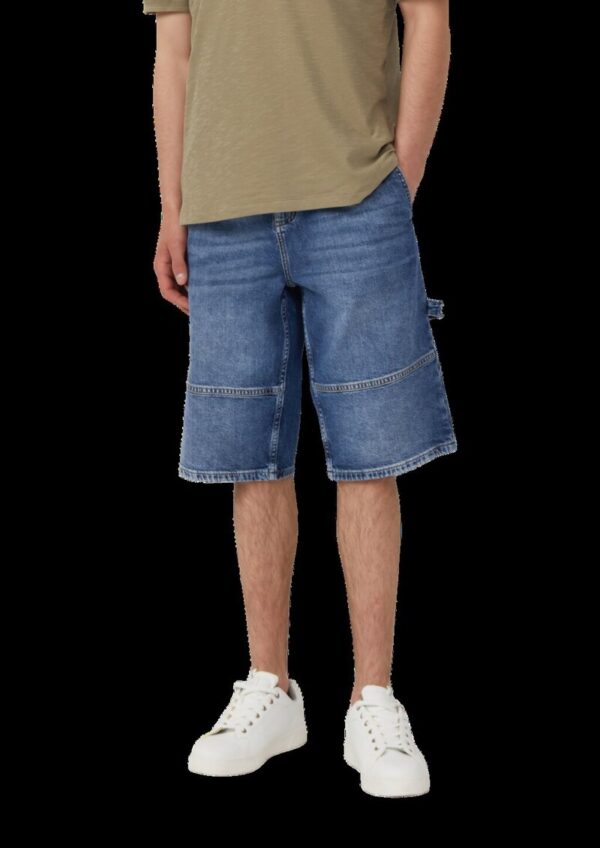 Jeans-Bermuda / Relaxed Fit / Mid Rise / Carpenter Style