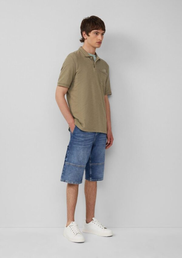 Jeans-Bermuda / Relaxed Fit / Mid Rise / Carpenter Style