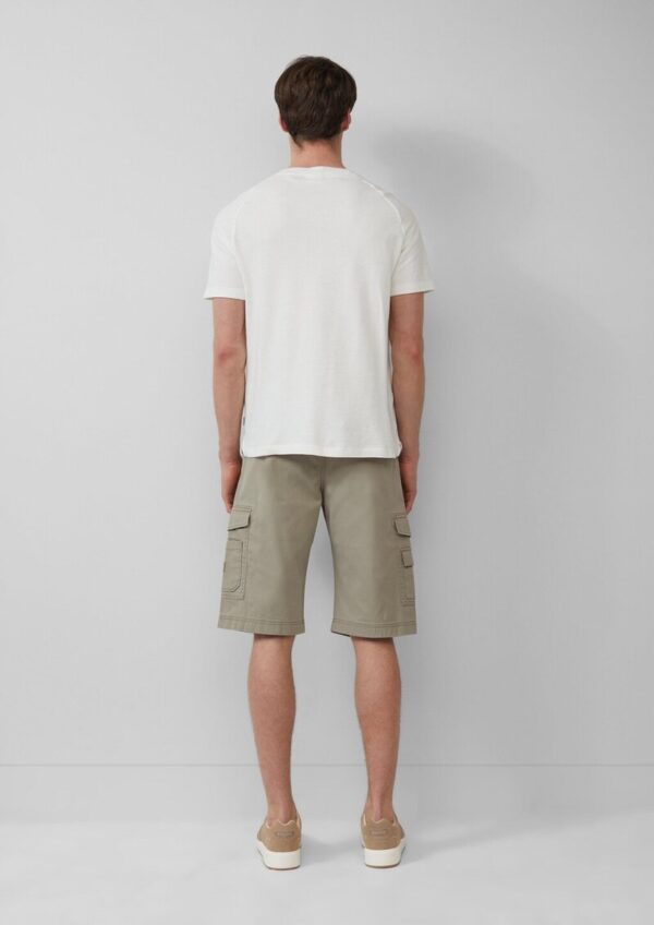 File: Strukturierte Cargo-Bermuda Relaxed Fit