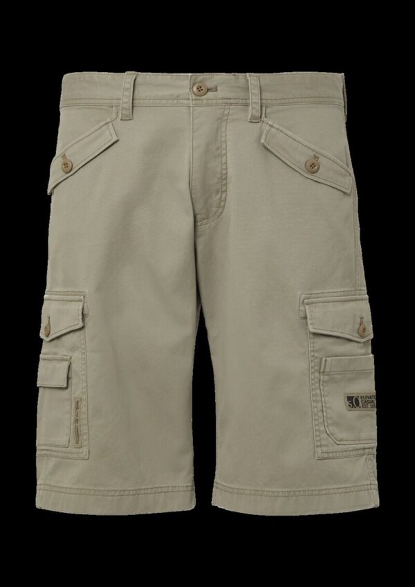 File: Strukturierte Cargo-Bermuda Relaxed Fit