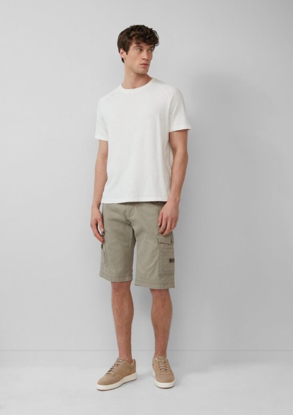 File: Strukturierte Cargo-Bermuda Relaxed Fit