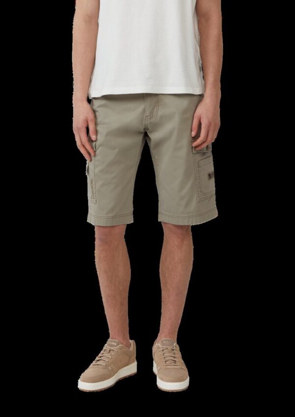 File: Strukturierte Cargo-Bermuda Relaxed Fit