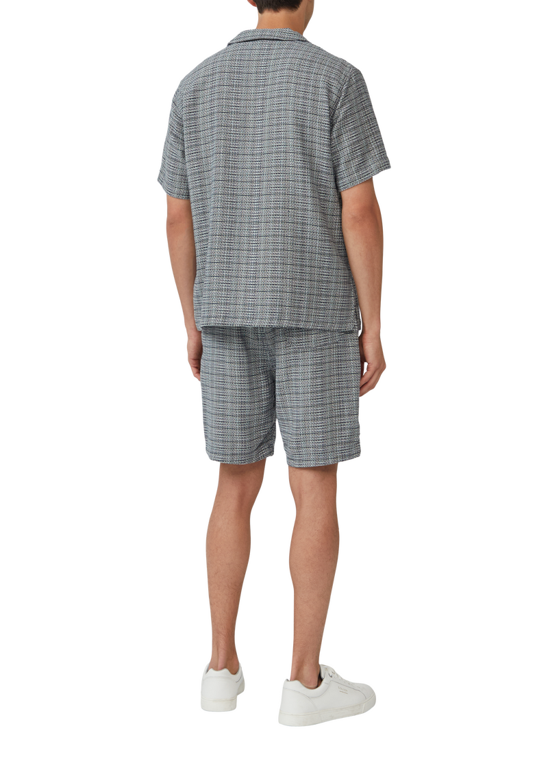 Detroit: Strukturierte Baumwoll-Shorts im Relaxed Fit