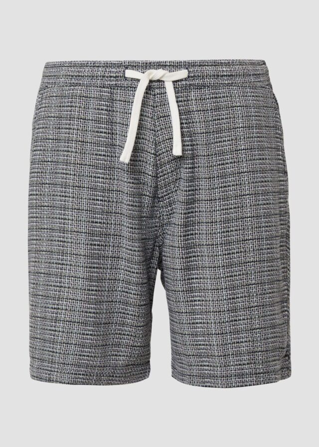 Detroit: Strukturierte Baumwoll-Shorts im Relaxed Fit