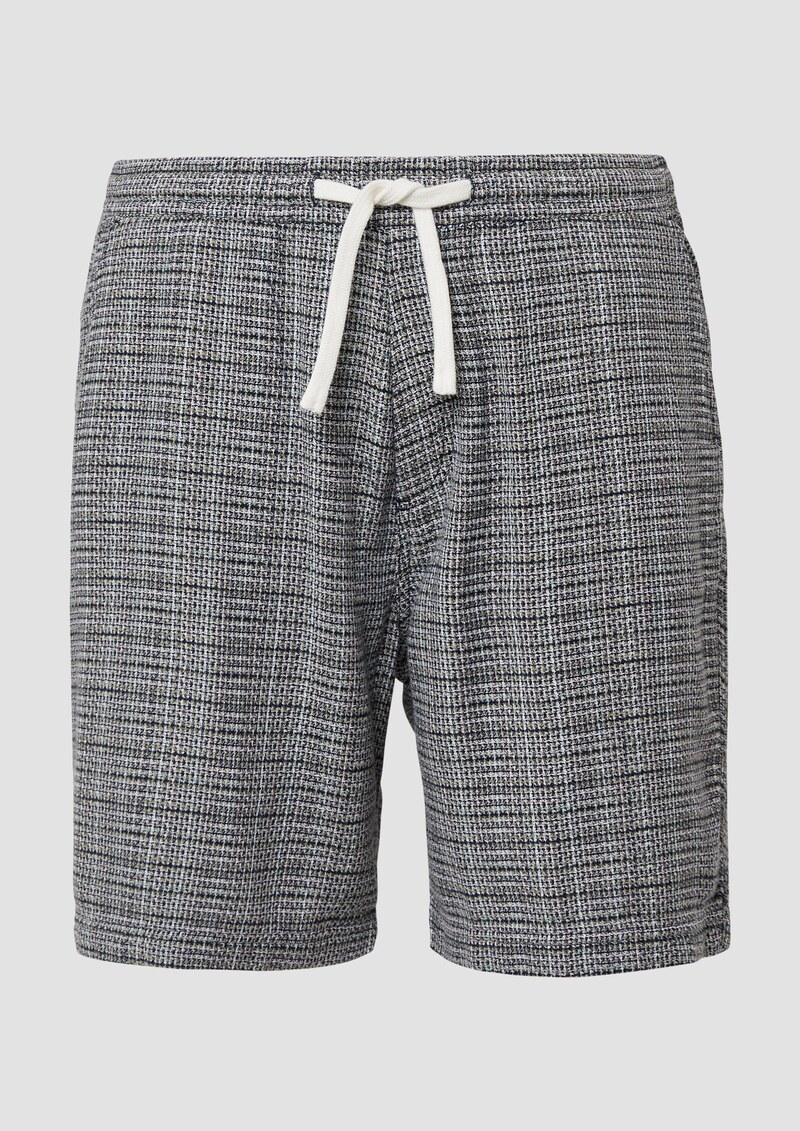 Detroit: Strukturierte Baumwoll-Shorts im Relaxed Fit