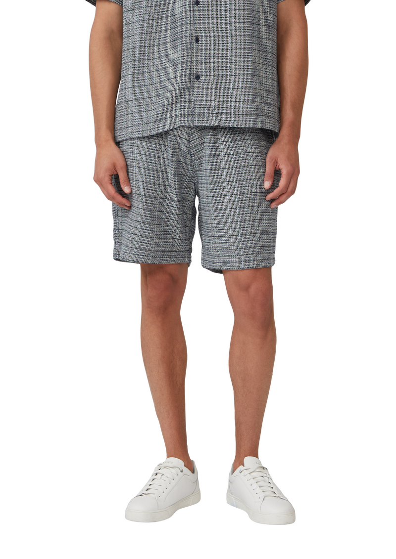 Detroit: Strukturierte Baumwoll-Shorts im Relaxed Fit