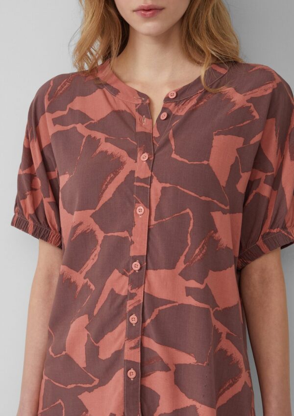 Durchgeknöpfte Viskosebluse