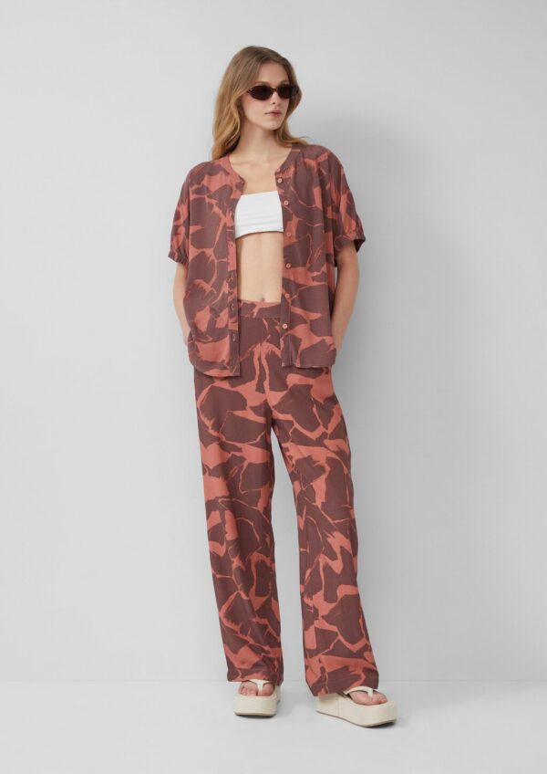 Durchgeknöpfte Viskosebluse