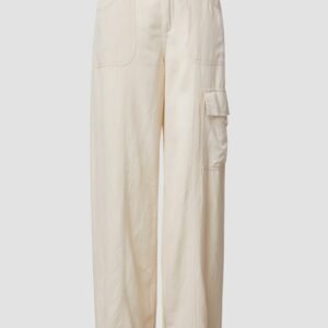 Cargo-Hose aus Leinenmix | QS x Sarah & Tini