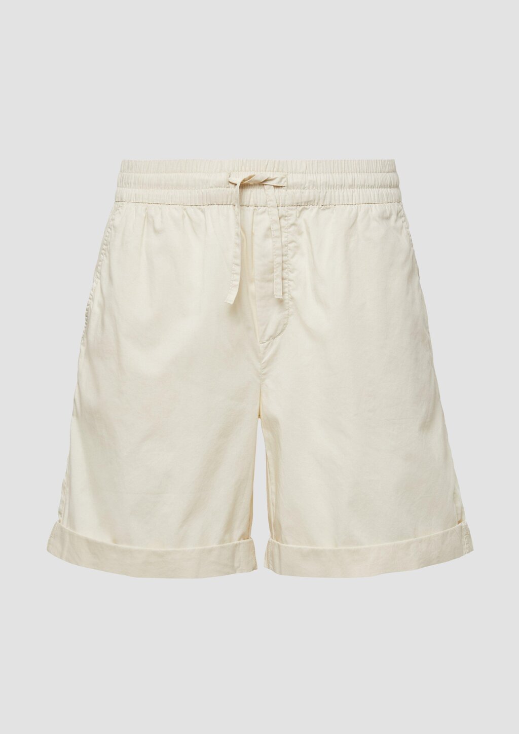 Leichte Shorts aus Baumwollmix im Relaxed Fit