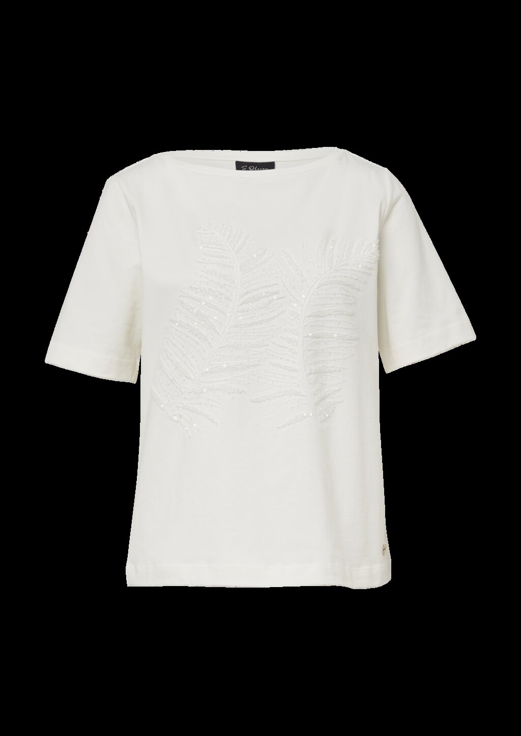 T-Shirt im Relaxed Fit mit Pailletten
