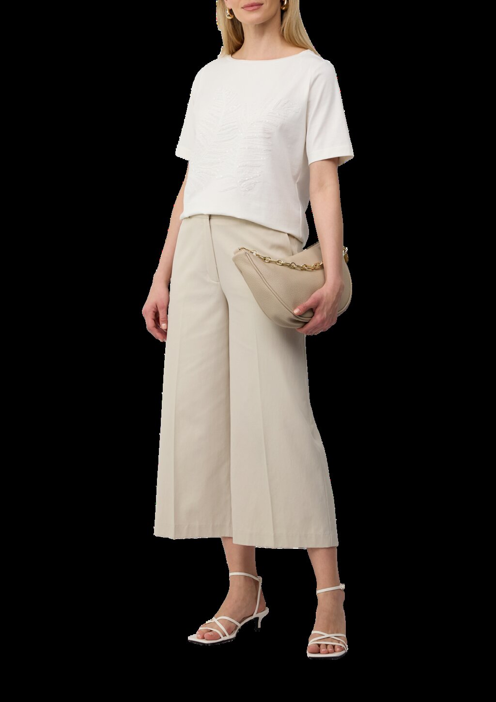 T-Shirt im Relaxed Fit mit Pailletten