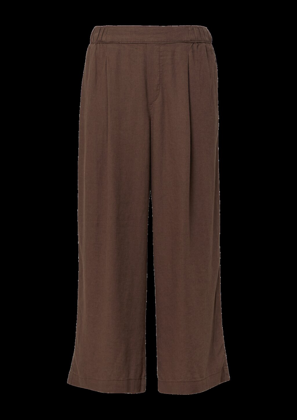 High-Rise Culotte aus Leinenmix im Relaxed Fit