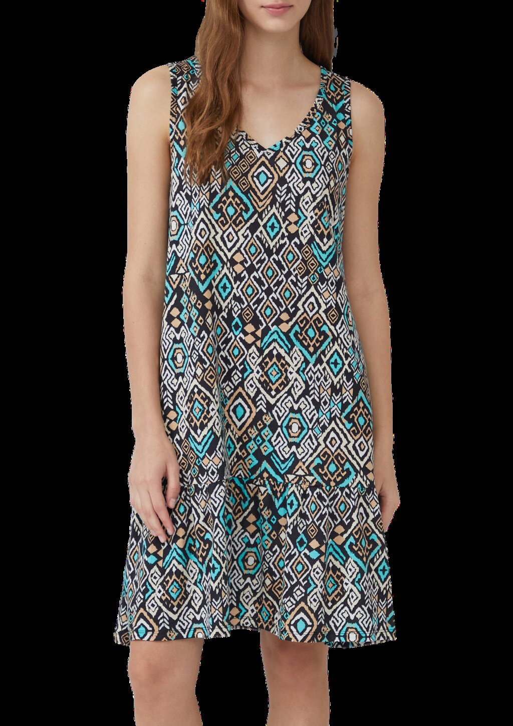 Kurzes Jersey-Kleid mit Schleifendetail am Rücken