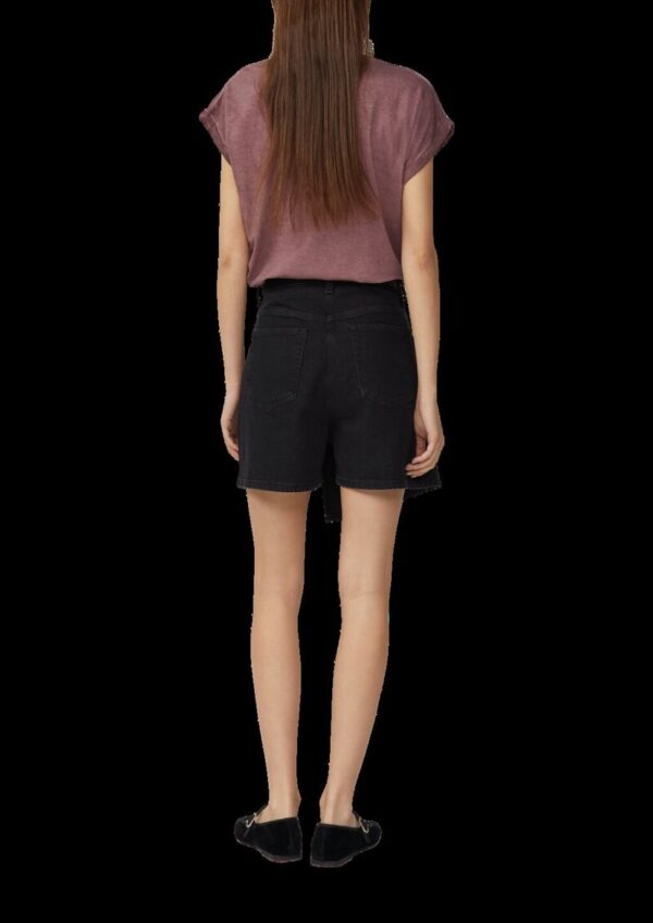 Denim-Skort mit Ketten-Detail