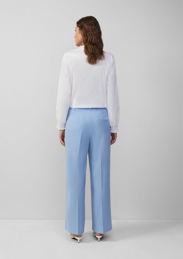 Hose mit Wide Leg und hohem Bund