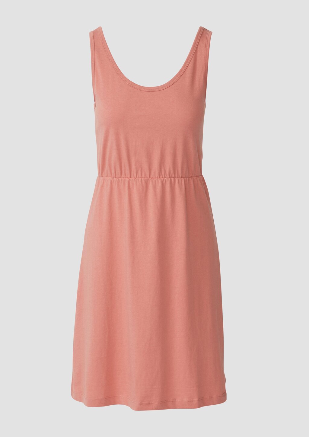 Kurzes Jerseykleid aus Baumwolle