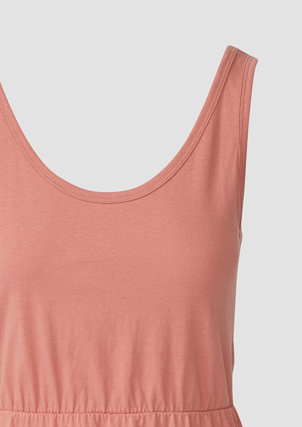 Kurzes Jerseykleid aus Baumwolle