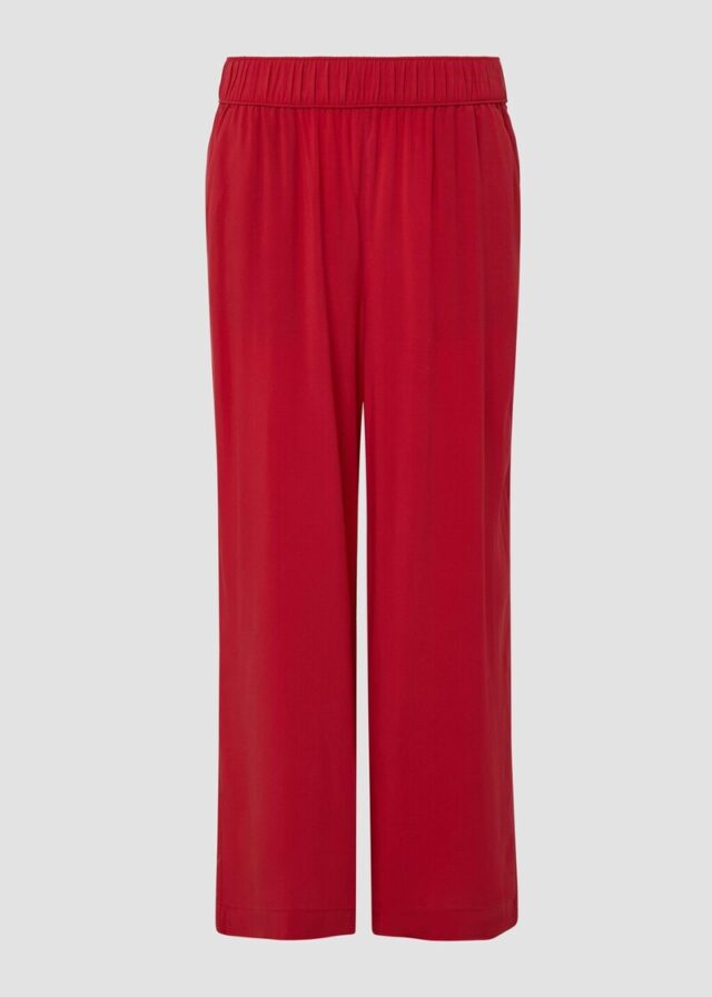 Culotte aus Viskose mit Elastikbund