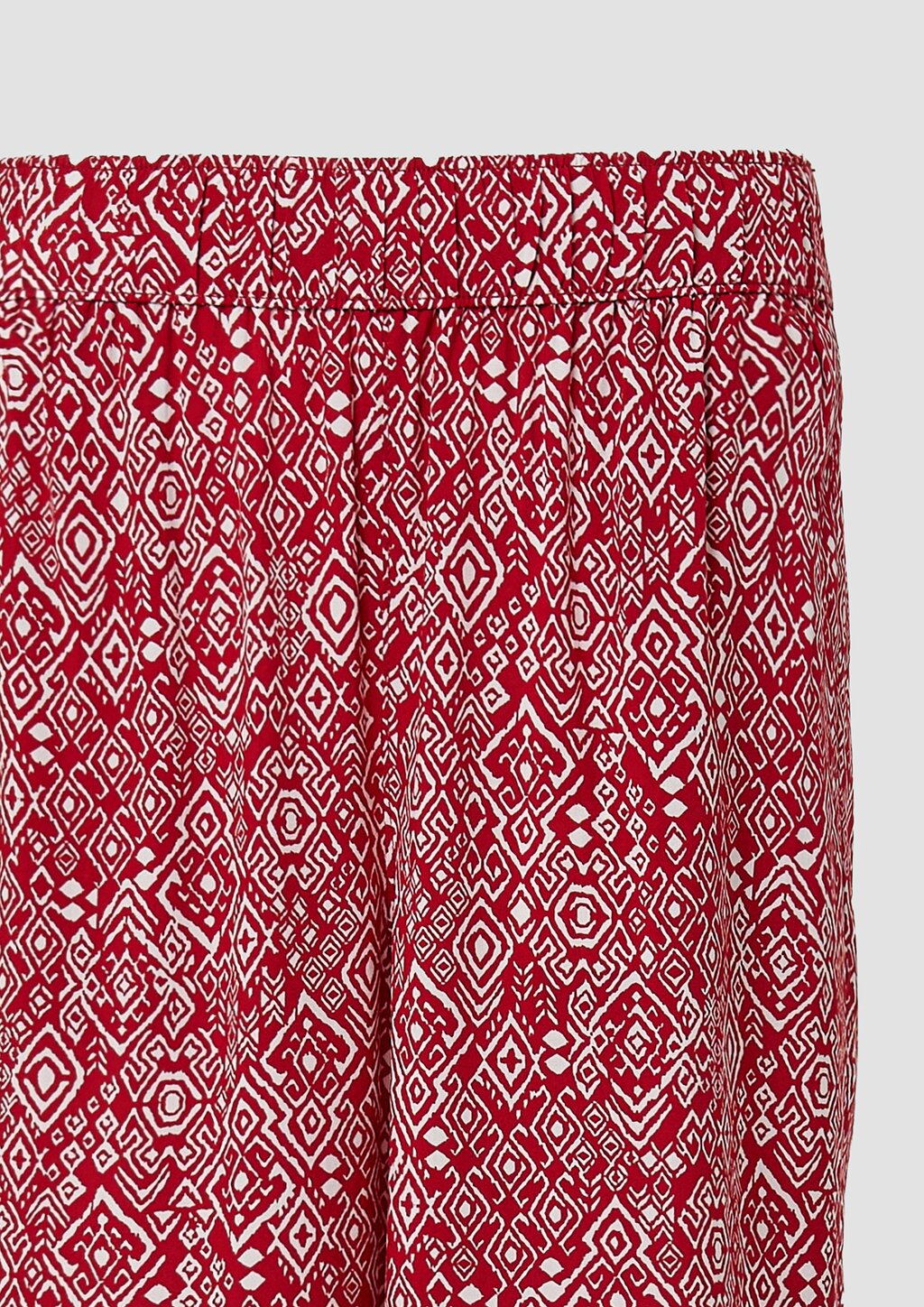 Culotte aus Viskose mit Elastikbund