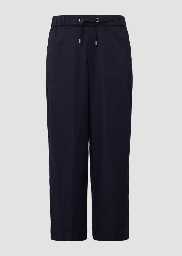 Culotte aus Popeline mit Elastikbund