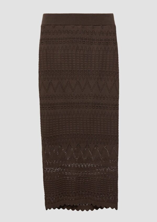 Ajourstrick-Rock im Slim Fit