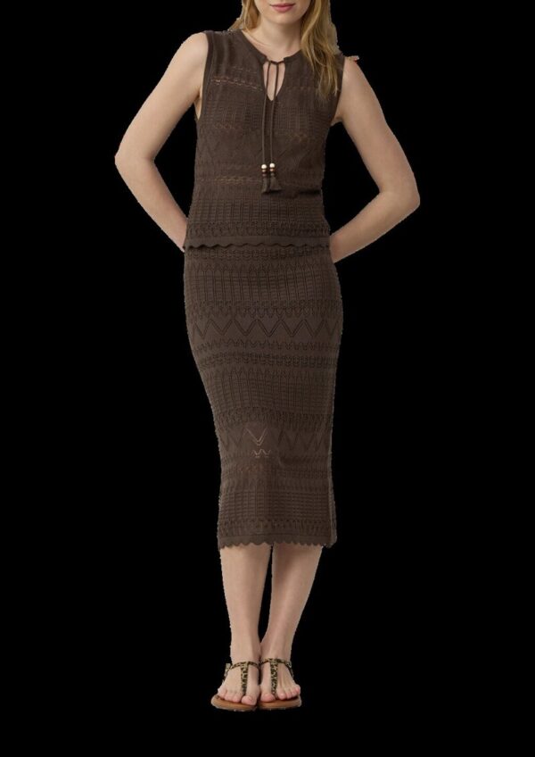 Ajourstrick-Rock im Slim Fit