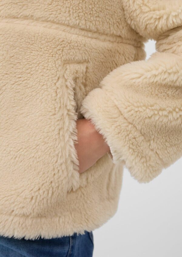 Wendejacke mit Teddyplüsch