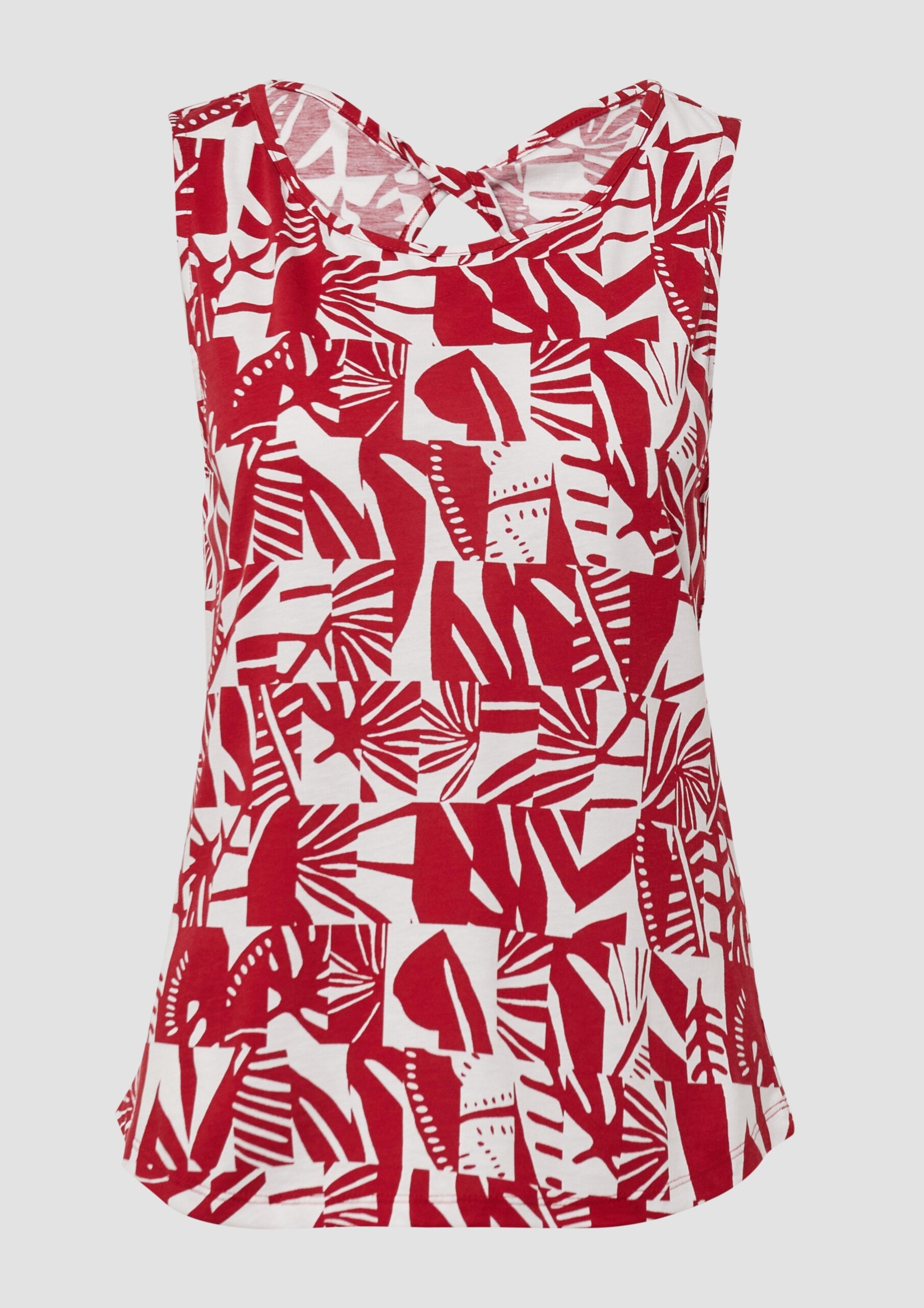 Top mit dekorativem Cut-out