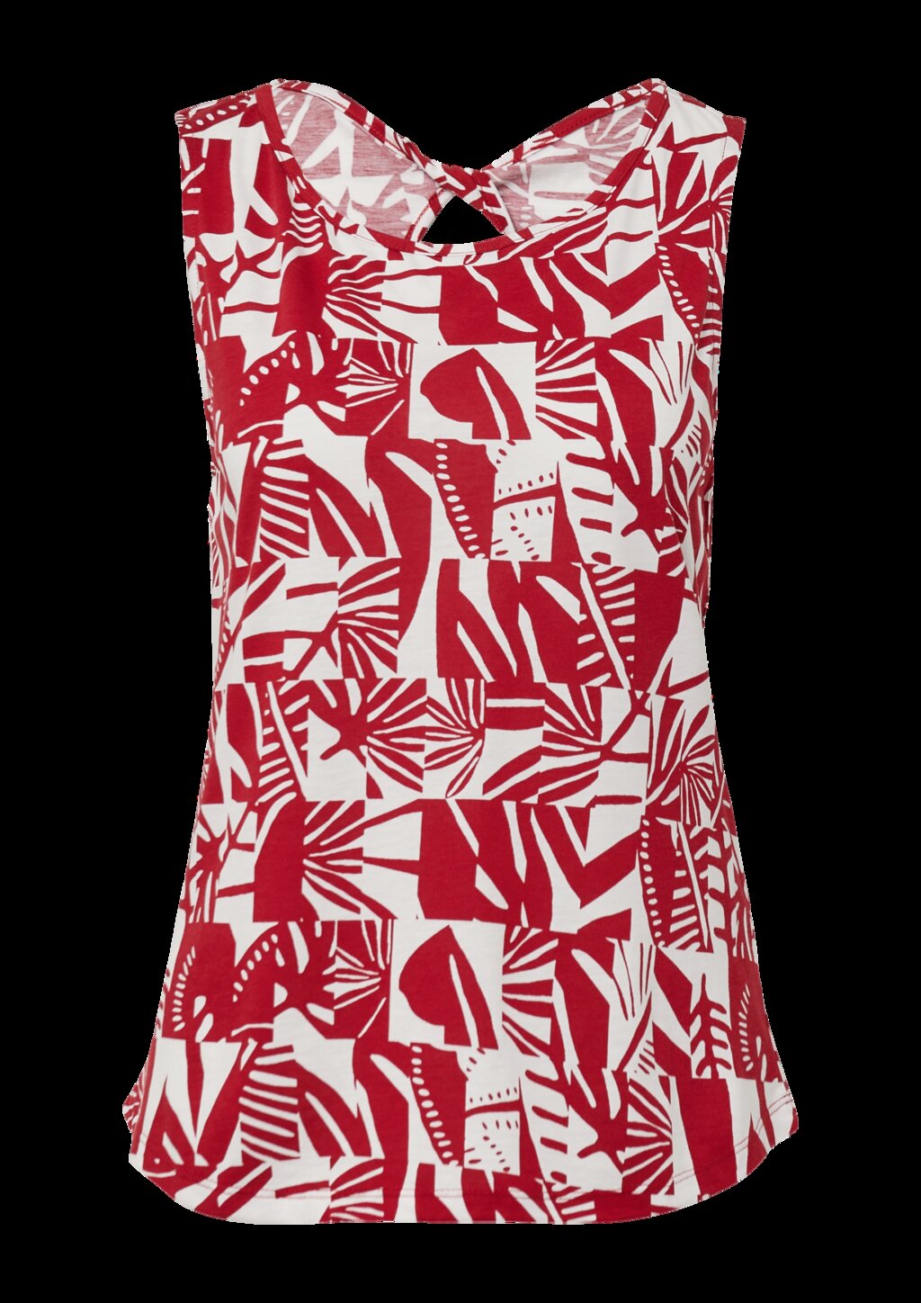 Top mit dekorativem Cut-out