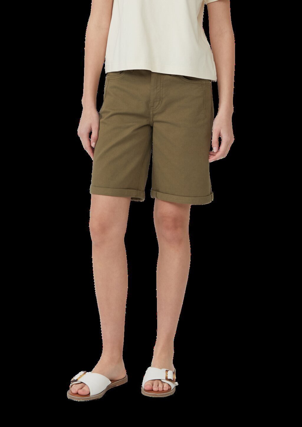 Jeans-Bermuda Karolin / Regular Fit / Mid Rise