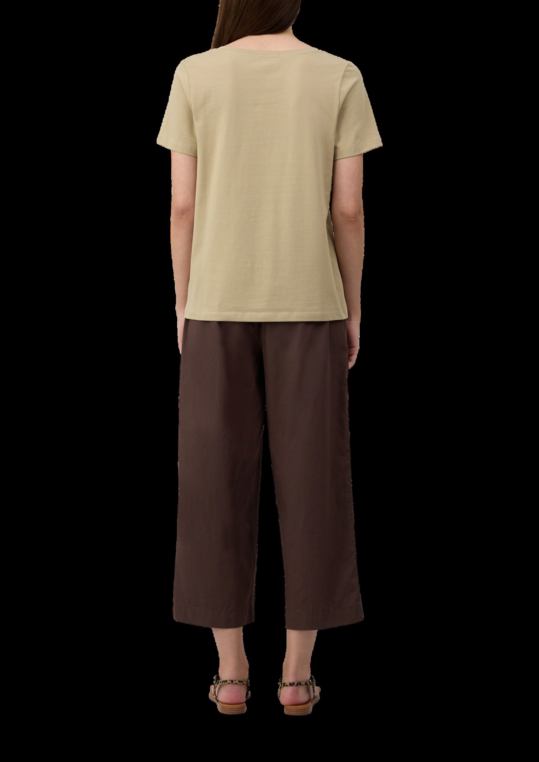 T-Shirt mit V-Ausschnitt