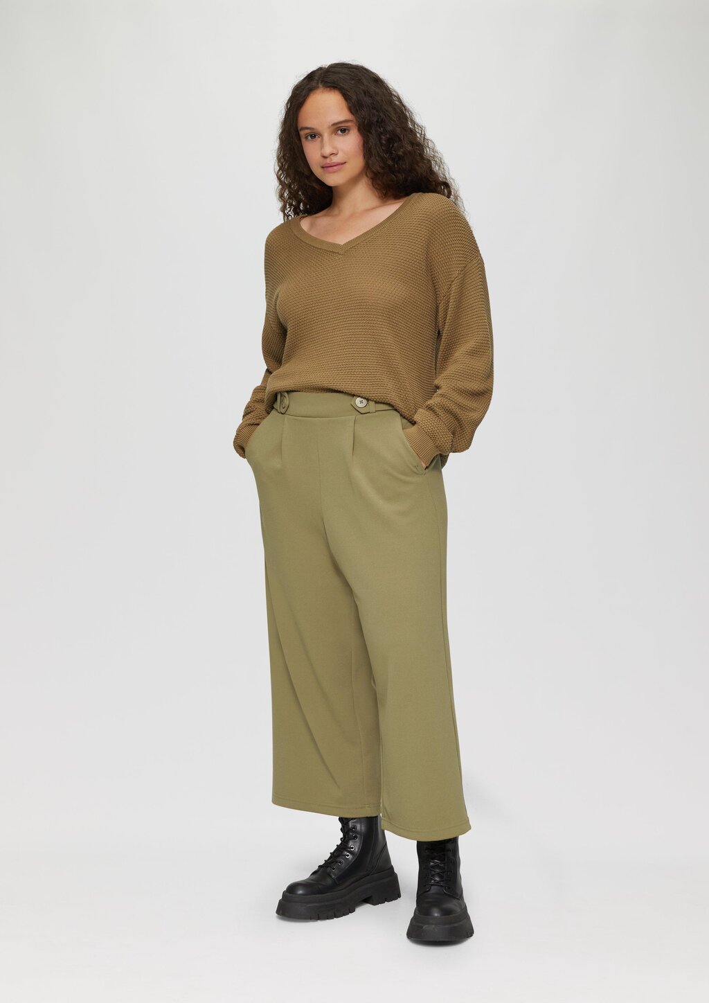 Culotte aus Interlockjersey