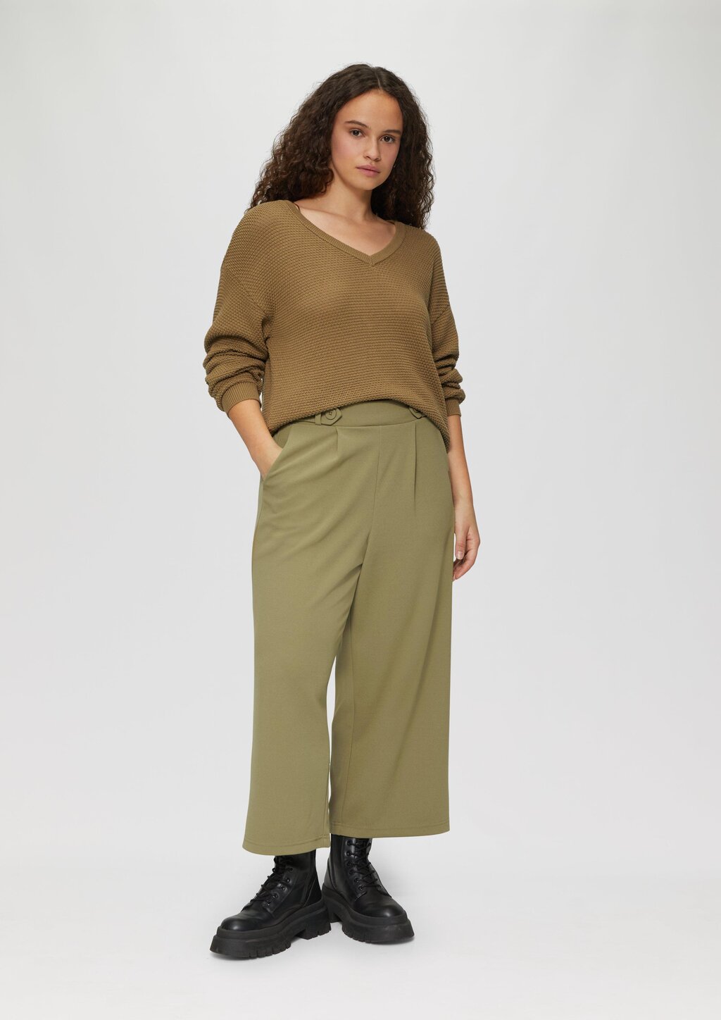 Culotte aus Interlockjersey