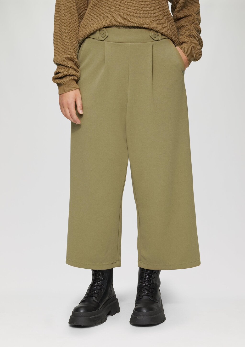 Culotte aus Interlockjersey