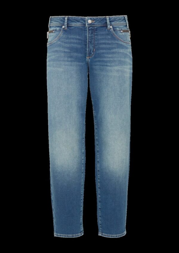 Jeans / Curvy Fit / Mid Rise / Slim Tapered Leg