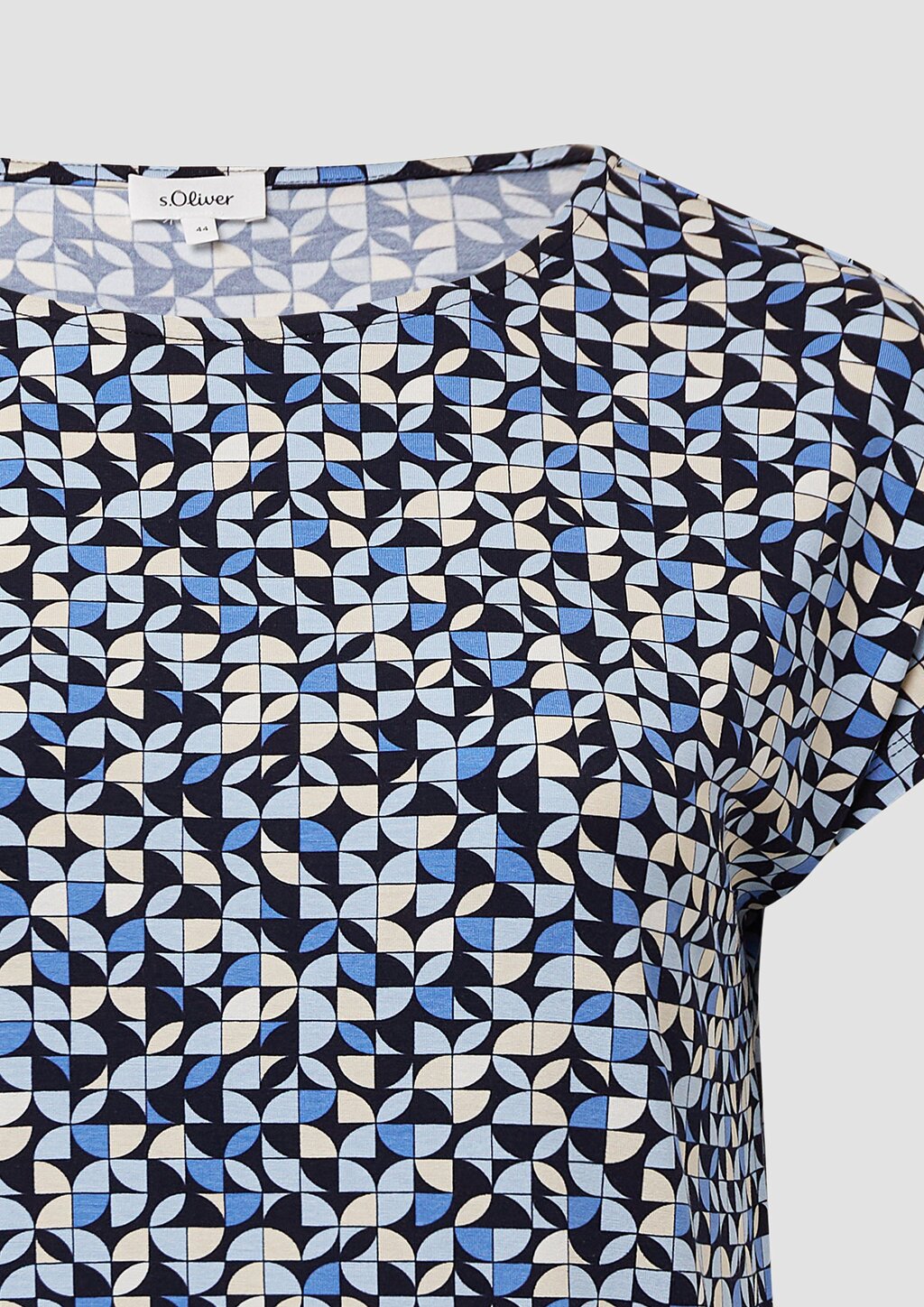 T-Shirt im Relaxed Fit mit Herz-Stickerei