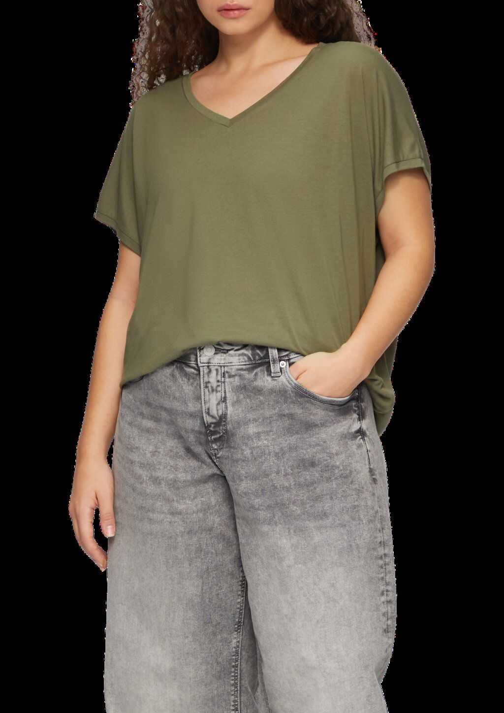 Longshirt aus Modalmix