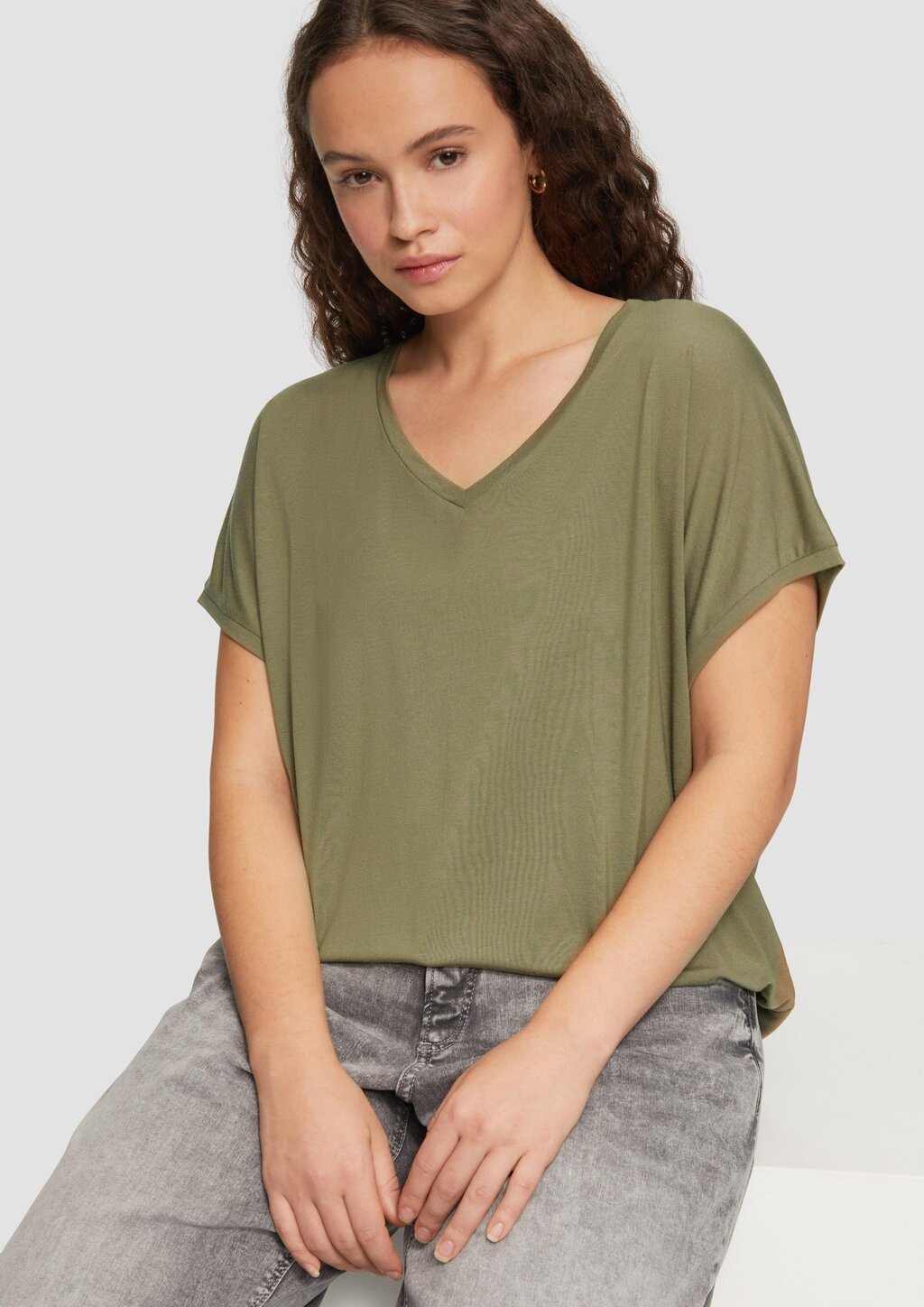 Longshirt aus Modalmix