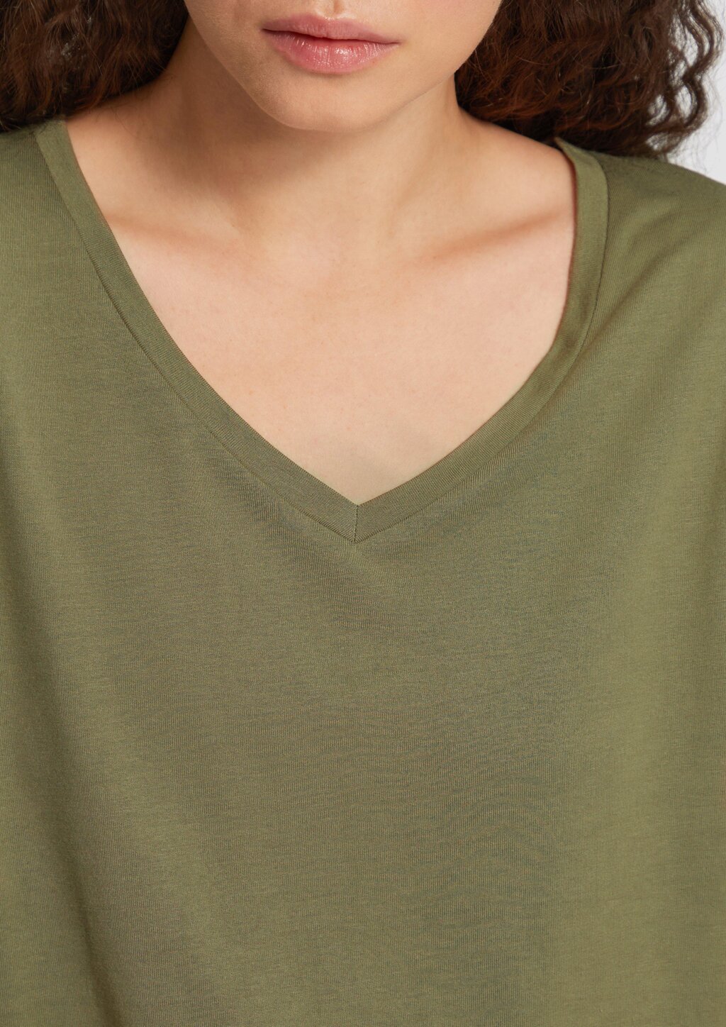 Longshirt aus Modalmix