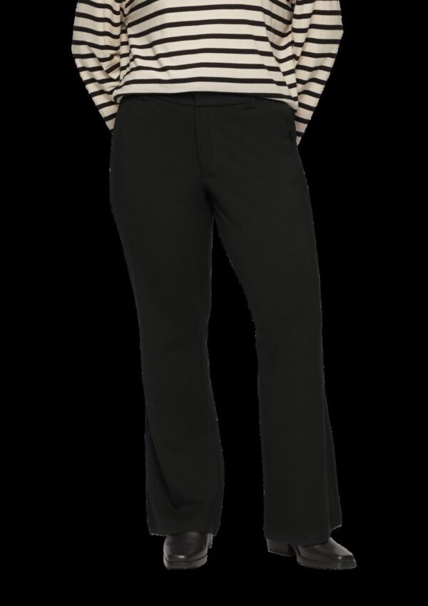 Bootcut-Pants aus Interlockjersey im Viskosemix